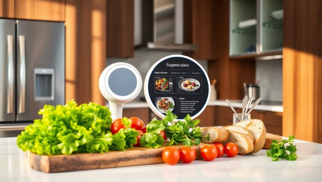 Flux_Schnell_A_modern_smart_kitchen_scene_bathed_in_warm_natur_3